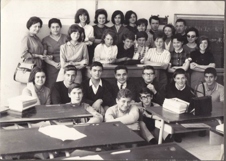 Liceo Mameli Roma I A anno 1962-63